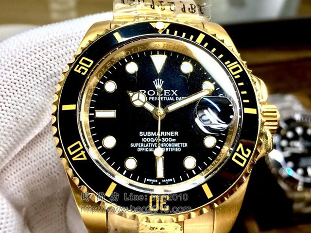 勞力士手錶 勞力士經典款式 Rolex水鬼SUB潛航者升級版 勞力士機械男表  hds1211